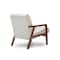 Baxton Studio Mid-Century Masterpieces Club Chair - White 115-6236 - alternate 2